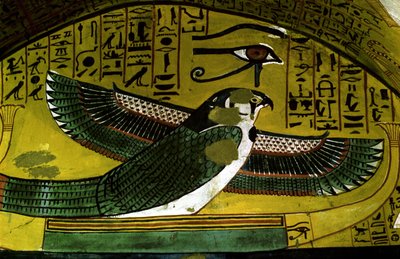 卢克索 - 底比斯：DEIR EL MEDINEH 网站。 工匠的村庄和墓地。 第十八王朝坟墓的细节。 作者 埃及学校