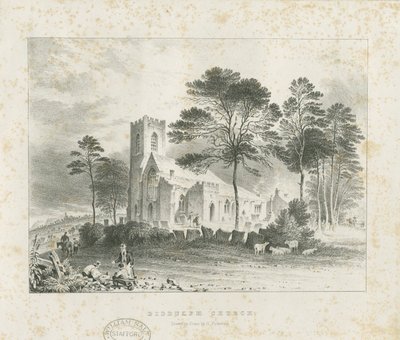Biddulph (Old) Church: lithograph, nnd [? 19 cent] (print) 作者 学校英语