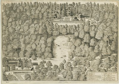 Boscobel房子：雕刻，nd [1809] (印刷品) 作者 学校英语