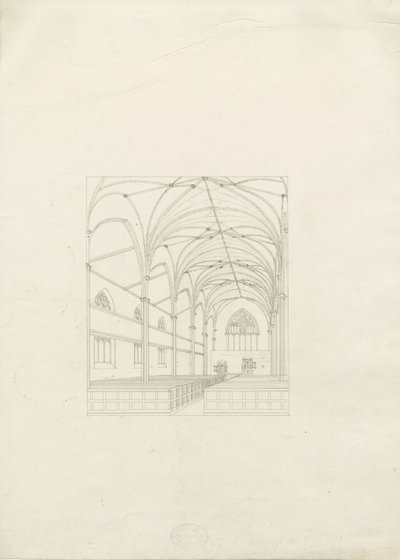 特伦特河畔伯顿-圣三一教堂：绘画，nd [？1820s]（绘画） 作者 学校英语