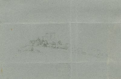 城堡教堂-斯塔福德城堡：铅笔画，nd [?19世纪]（绘图 作者 学校英语
