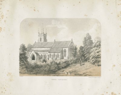 科利奇教堂：着色石版画 作者 学校英语