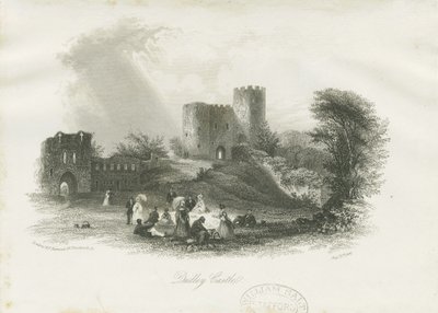 杜德利城堡--堡垒：钢版画（虚线），nd [c 1841] (印刷品) 作者 学校英语