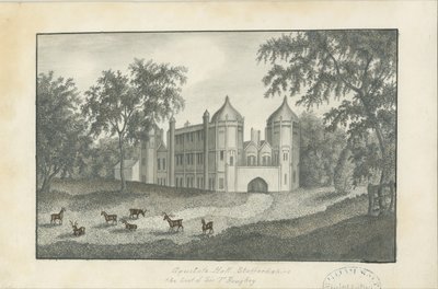 Forton-Aqualate Hall：铅笔素描，nd [19分]（绘画） 作者 学校英语