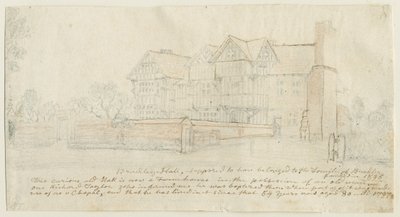 Kingswinford - Bradley Hall: tinted pencil drawing 作者 学校英语