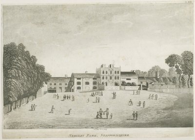 塞奇利公园学校：仿铜版画，nd [c 1797]（印刷） 作者 学校英语