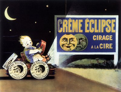 抛光蜡 "Eclipse Creme "的广告 作者 法语学校