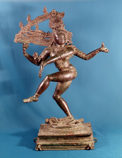 西瓦·纳塔拉哈（Siva Nataraja），乔拉王朝，11世纪晚期（青铜器） 作者 印度学校