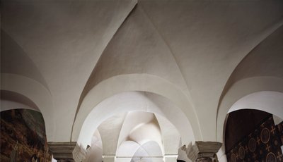 章屋的内景，5 世纪 作者 学校意大利语