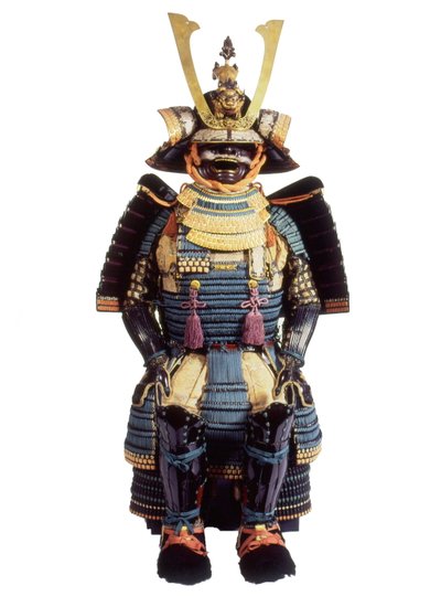Ceremonial suit of armour for a samurai, Edo Period (mixed media) 作者 日本学校