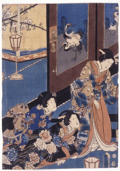 伏龙芝源氏（彩色木刻） 作者 学校日语