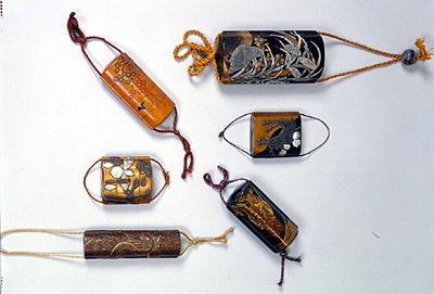 江户时代（1603-1868年）17-18世纪（金漆珍珠母）的六罗。 作者 日本学校