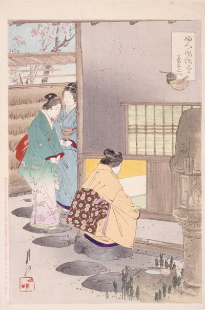 屋角的三个女人 作者 学校日语