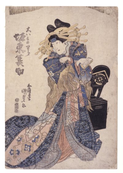 无题（彩色木刻） 作者 学校日语