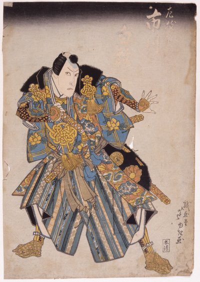 无题（彩色木刻） 作者 学校日语