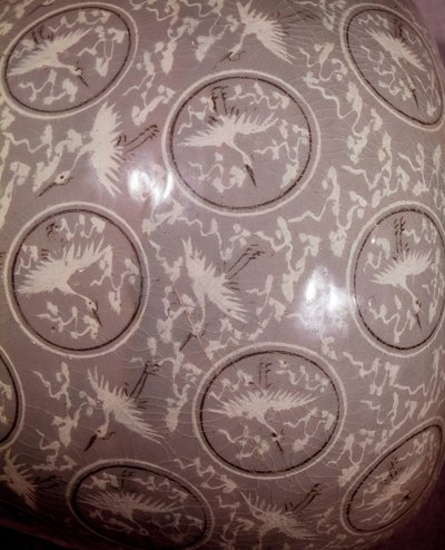 Art coreen：花瓶细节“梅花枝”（vase a prunus）。 高丽时代，12 世纪末。 Hyung pil ch 收藏 作者 学校韩语