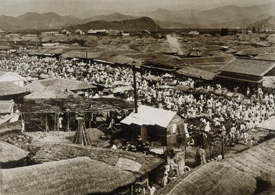 韩国大邱的市场景观 作者 学校韩语