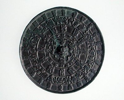 十二生肖镜，高丽王朝，约1100-1300年（青铜器） 作者 学校韩语