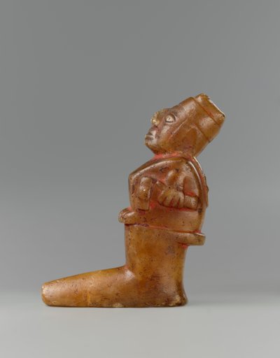 矛投掷者，瓦里，700-1000（石头） 作者 秘鲁学校
