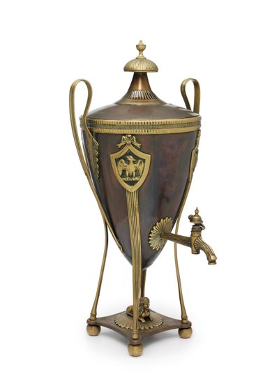拿破仑的茶炊，约 1815 年（瓮、咖啡） 作者 学校俄语