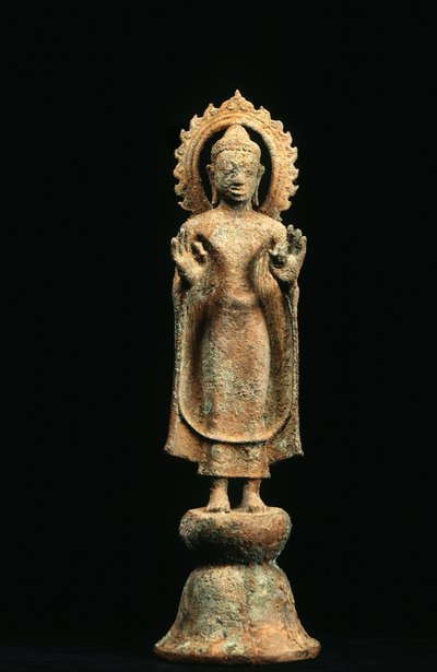 佛陀，达瓦拉瓦蒂时期（青铜器 作者 泰语学校