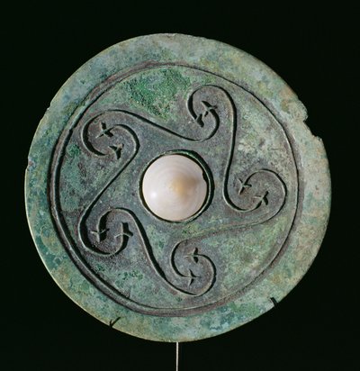 镜子，东子文化 c.200 BC-200 AD，越南（青铜） 作者 越南语学校