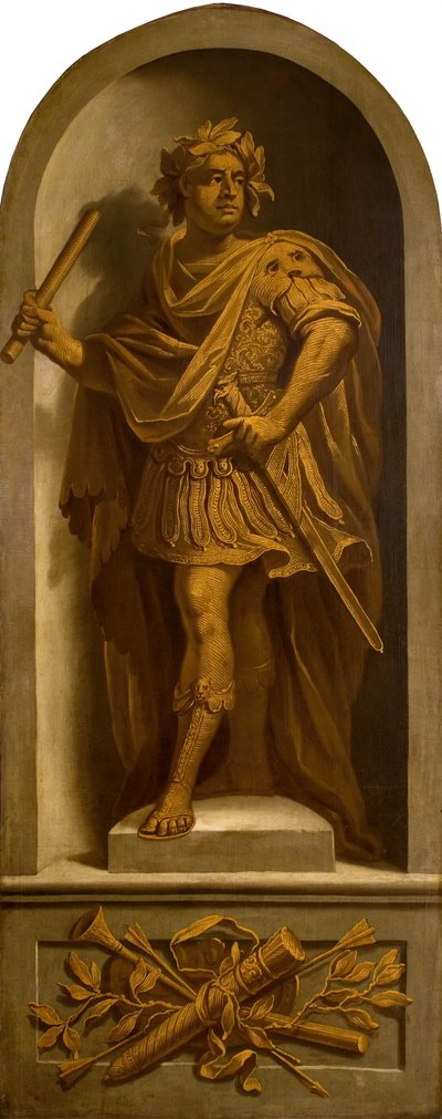 一个战士，1710年。 作者 戈弗雷·奈勒学校