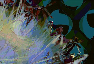 Artichoke_abst_horz8 (digital) 作者 斯科特·戴维斯（Scott J.Davis）