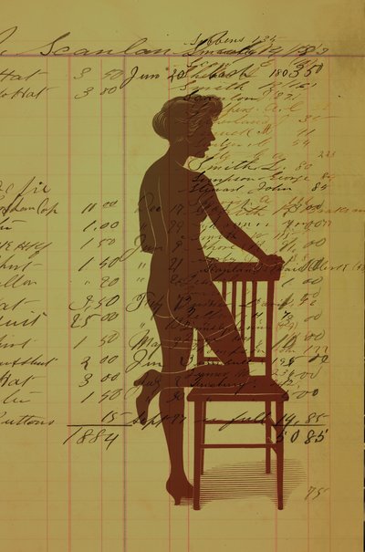 沃伦夫人的职业》，2006 年（刮画板，数码上色） 作者 