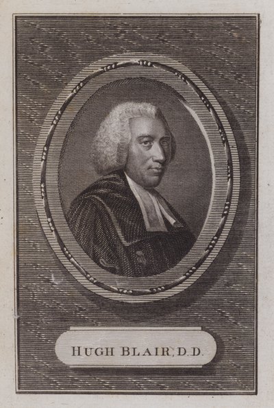 Hugh Blair, Scottish clergyman (engraving) 作者 苏格兰学派