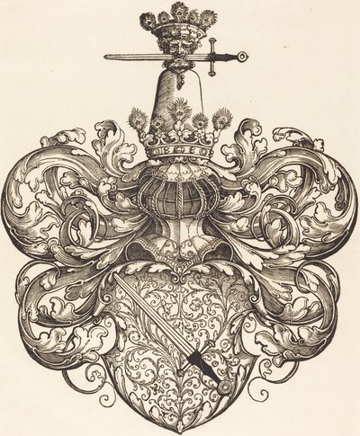 Kress von Kressenstein家族的纹章 作者 塞巴尔德·比哈姆