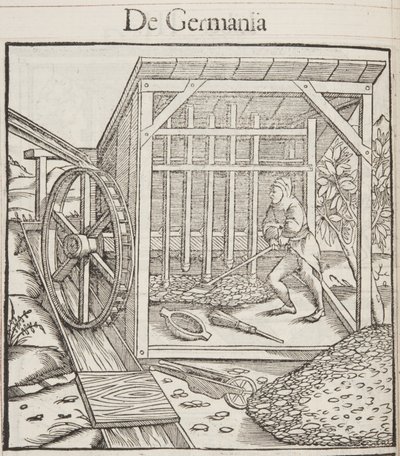Cosmographia，Fol 43 的细节 作者 塞巴斯蒂安·芒斯特（Sebastian Munster）