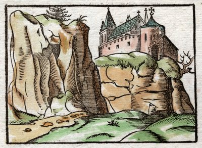 Targoviste, 罗马尼亚 1575 作者 塞巴斯蒂安·芒斯特（Sebastian Munster）