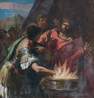 Mucius Scaevola，17 世纪晚期（布面油画） 作者 塞巴斯蒂亚诺·里奇（Sebastiano Ricci）