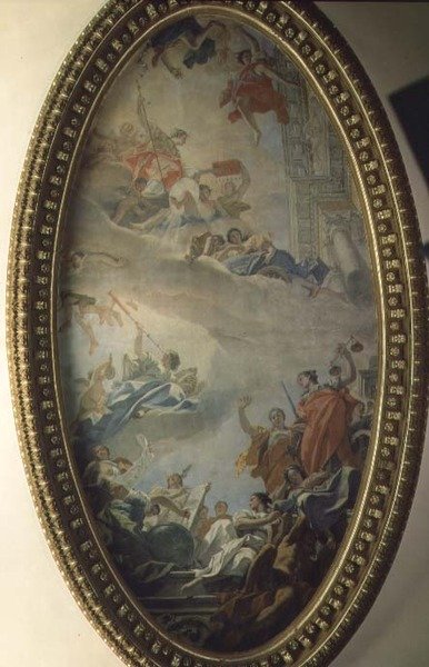 科学的颂扬》（布面油画） 作者 塞巴斯蒂亚诺·里奇（Sebastiano Ricci）