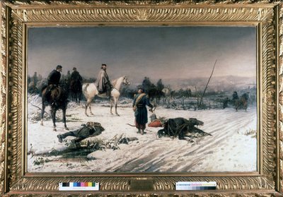 加里波第在第戎战场上，由 S. De Albertis 作画。 1877. Risorgimento 博物馆。 米兰 作者 塞巴斯蒂安诺·德·阿尔贝蒂斯