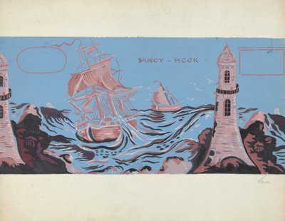 Bandbox，约1953年。 作者 塞尔玛桑德勒