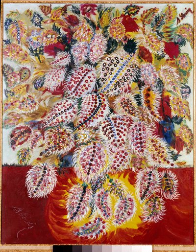 叶子幻灯片 路易斯-塞拉芬-德-森利斯（1864-1942）的画作 20世纪 私人收藏 作者 塞拉芬·路易斯