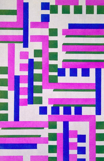 20世纪20年代后期的“新作品装饰”设计（模版印刷） 作者 Serge Gladky