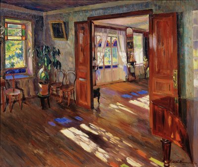 在一所房子里，1914年 作者 谢尔盖·阿塞涅维奇·维诺格拉多夫