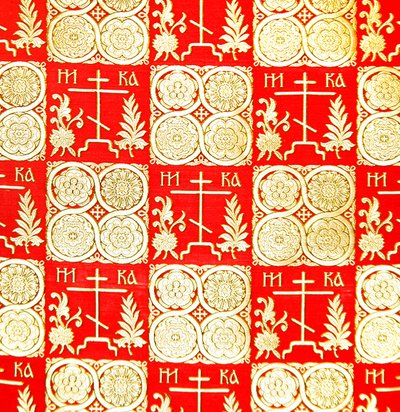 奥洛维扬尼科夫制造厂半丝缎，20世纪初（纺织品） 作者 谢尔盖·瓦什科夫（Sergei Vashkov）