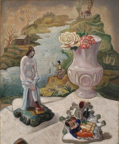 瓷像和花 作者 谢尔盖·尤里耶维奇·苏代金