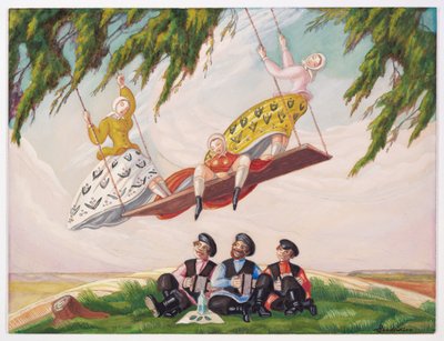 摇摆，1920年代 作者 谢尔盖·尤里耶维奇·苏代金