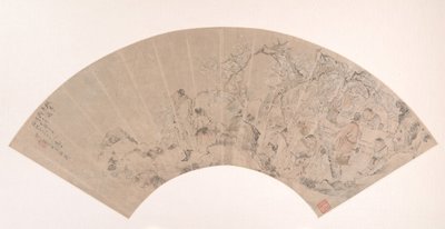 桃李园》，日期为1879年。 作者 沙孚