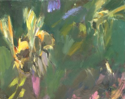 蜜蜂 1 号，2024 年（木板油画） 作者 肖恩·凯里