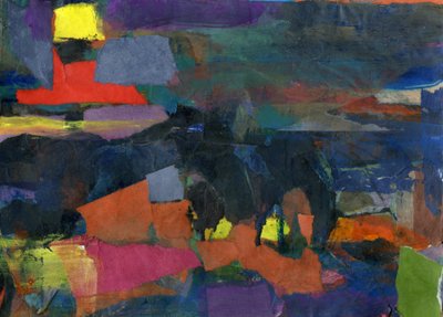 马 1，2024 年（拼贴画） 作者 肖恩·凯里