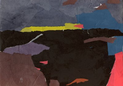 水洗，2024 年（拼贴画） 作者 肖恩·凯里