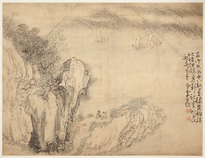 风景与人物风景 作者 沉煌