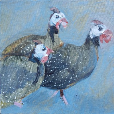 Guinea Fowl One, 2014 作者 谢里吉