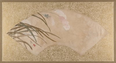 花朵和叶子，十九世纪末。 作者 Shibata Zeshin